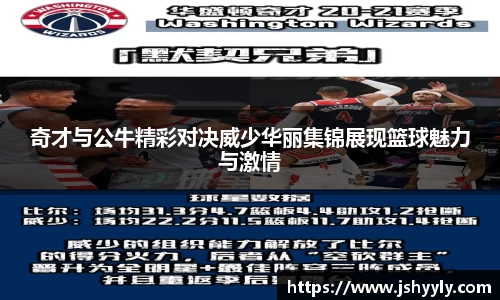 奇才与公牛精彩对决威少华丽集锦展现篮球魅力与激情